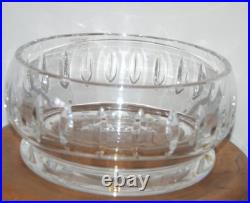 SAINT-LOUIS Coupe à Fruits Cristal environ 23 cm de large