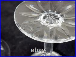 SAINT LOUIS Lot De 8 COUPES À CHAMPAGNE CRISTAL MODELE TARN SIGNÉ TRÈS BON ÉTAT