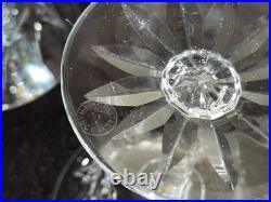 SAINT LOUIS Lot De 8 COUPES À CHAMPAGNE CRISTAL MODELE TARN SIGNÉ TRÈS BON ÉTAT
