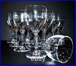 SAINT-LOUIS Lot de 11 Verres à vin Manon Lasalle CRISTAL 2e choix H15.5cm