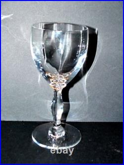 SAINT-LOUIS Lot de 11 Verres à vin Manon Lasalle CRISTAL 2e choix H15.5cm