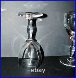 SAINT-LOUIS Lot de 11 Verres à vin Manon Lasalle CRISTAL 2e choix H15.5cm