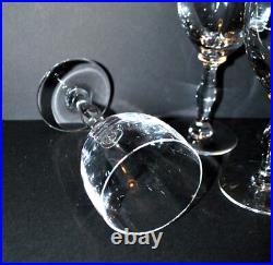 SAINT-LOUIS Lot de 11 Verres à vin Manon Lasalle CRISTAL 2e choix H15.5cm