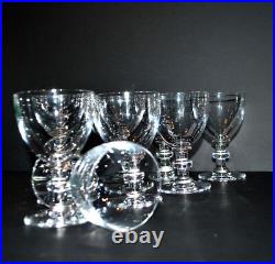 SAINT-LOUIS Lot de 11 Verres à vin TRIANON en cristal uni 2e choix H12cm