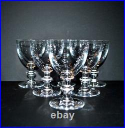 SAINT-LOUIS Lot de 11 Verres à vin TRIANON en cristal uni 2e choix H12cm
