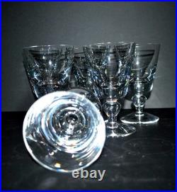 SAINT-LOUIS Lot de 6 Verres à vin Jersey en cristal 2e choix H13cm