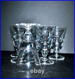 SAINT-LOUIS Lot de 6 Verres à vin Jersey en cristal 2e choix H13cm