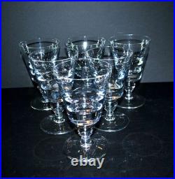 SAINT-LOUIS Lot de 6 Verres à vin Jersey en cristal 2e choix H13cm