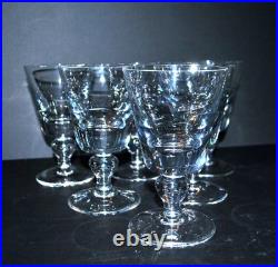 SAINT-LOUIS Lot de 6 Verres à vin Jersey en cristal 2e choix H13cm