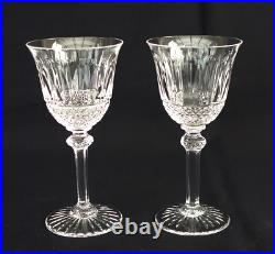 SAINT-LOUIS Modèle TOMMY 2 Verres à Porto Ht. 13,6cm Cristal Signé