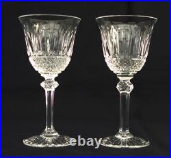 SAINT-LOUIS Modèle TOMMY 2 Verres à Porto Ht. 13,6cm Cristal Signé