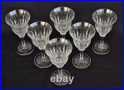 SAINT-LOUIS Modèle TOMMY 6 Verres à Vin Blanc 14cm Cristal Signé