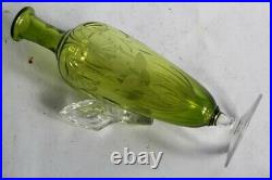 SAINT LOUIS Service à liqueur cristal vert (49537)