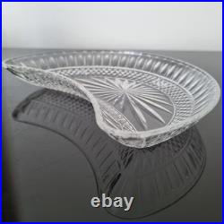 SAINT LOUIS TOMMY Assiette A Salade Cristal Taillé Signé