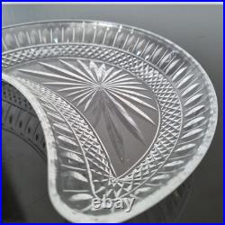 SAINT LOUIS TOMMY Assiette A Salade Cristal Taillé Signé