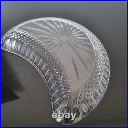 SAINT LOUIS TOMMY Assiette A Salade Cristal Taillé Signé