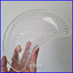 SAINT LOUIS TOMMY Assiette A Salade Cristal Taillé Signé