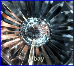 SAINT-LOUIS TOMMY x6 Flûtes champagne en cristal taillé diamant signé H18.5