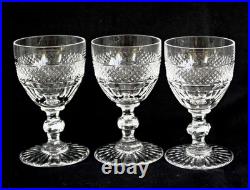 SAINT-LOUIS TRIANON 6 Verres à Vin Blanc Cristal Taillé Ht 11,5cm Signés SAINT-LOUIS TRIANON 6 Verres à Vin Blanc Cristal Taillé Ht 11,5cm Signés