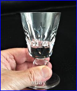 SAINT LOUIS modèle JERSEY 5 VERRES en CRISTAL TAILLE 5 SUPERBE SAINT LOUIS modèle JERSEY 5 VERRES en CRISTAL TAILLE 5 SUPERBE