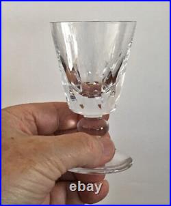 SAINT LOUIS modèle JERSEY 5 VERRES en CRISTAL TAILLE 5 SUPERBE