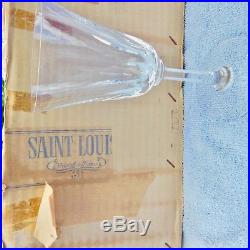 SAINT ST LOUIS 12 grands verres à EAU modèle CERDAGNE SIGNÉS 18 cm