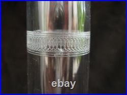 ST LOUIS, CARAFE EN CRISTAL GRAVE, MODELE MADRID, EPOQUE DEBUT XXème