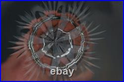 ST LOUIS Excellence 4 grands Verres à vin en cristal taillé doré H 22,4cm