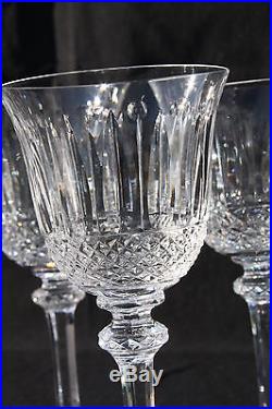 Série de 6 verres à vin 14 cm n°5 cristal taillé Saint Louis Tommy