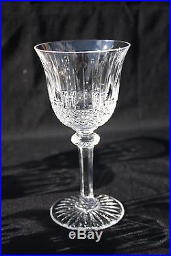 Série de 6 verres à vin 14 cm n°5 cristal taillé Saint Louis Tommy
