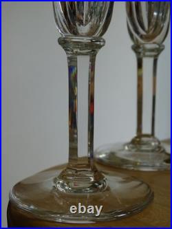 Saint Louis 4 Flutes A Champagne En Cristal Modele Cerdagne