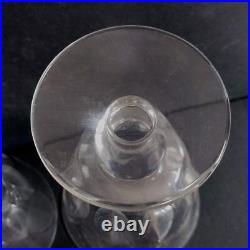 Saint Louis 5 Verres A Eau En Cristal Modele Jersey Paquebot France Haut14.5