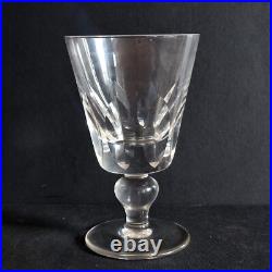Saint Louis 5 Verres A Eau En Cristal Modele Jersey Paquebot France Haut14.5