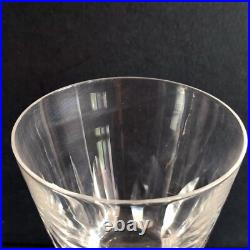 Saint Louis 5 Verres A Eau En Cristal Modele Jersey Paquebot France Haut14.5