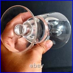 Saint Louis 5 Verres A Eau En Cristal Modele Jersey Paquebot France Haut14.5