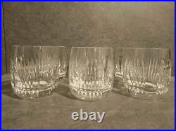 Saint Louis, 6 Verres à whisky en Cristal Taillé (prix pour 2 Verres)