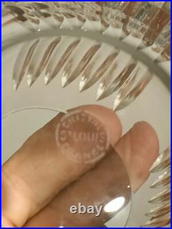 Saint Louis, 6 Verres à whisky en Cristal Taillé (prix pour 2 Verres)
