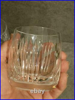 Saint Louis, 6 Verres à whisky en Cristal Taillé (prix pour 2 Verres)