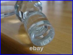 Saint Louis Ancienne Carafe A Vin Cristal Gravure Modele Metz Epoque 1920