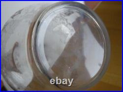 Saint Louis Ancienne Carafe A Vin Cristal Gravure Modele Metz Epoque 1920