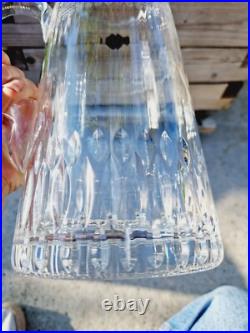 Saint Louis Ancienne Grande Carafe Pichet Cristal Taillé Et Gravé Signé TBE Saint Louis Ancienne Grande Carafe Pichet Cristal Taillé Et Gravé Signé TBE