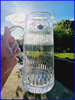Saint Louis Ancienne Grande Carafe Pichet Cristal Taillé Et Gravé Signé TBE Saint Louis Ancienne Grande Carafe Pichet Cristal Taillé Et Gravé Signé TBE