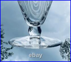 Saint Louis Astrid Water Crystal Glasses Verres A Eau Vin Cristal Gravé Art Deco Saint Louis Astrid Water Crystal Glasses Verres A Eau Vin Cristal Gravé Art Deco