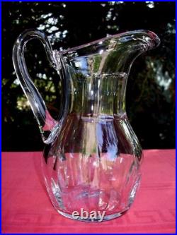 Saint Louis Cerdagne Karaffe Broc Pichet Carafe A Eau Orangeade Cristal Taille B Saint Louis Cerdagne Karaffe Broc Pichet Carafe A Eau Orangeade Cristal Taille B