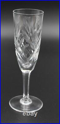 Saint Louis Chantilly 6 Flutes A Champagne En Cristal H= 19 CM