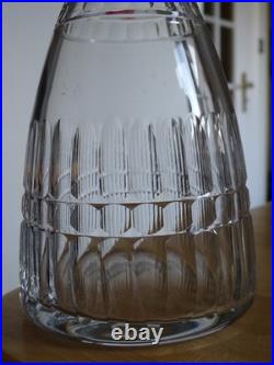 Saint Louis Cristal Ancienne Belle Carafe A Vin Modele Cevennes 452 Epoque 1930