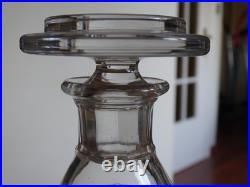 Saint Louis Cristal Ancienne Belle Carafe A Vin Modele Cevennes 452 Epoque 1930
