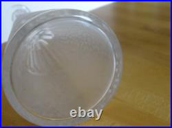 Saint Louis Cristal Ancienne Carafe A Liqueur Art Nouveau Modele Decor Givre Or