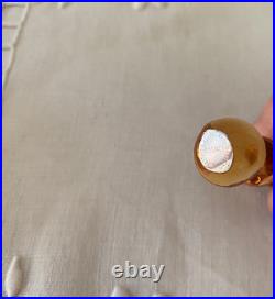 Saint Louis France 2 Porte- Couteaux Cristal/ Ambre Emeraude Modèle Bubble