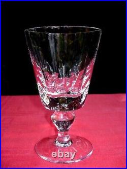 Saint Louis Jersey 4 Water Glasses 4 Verres A Eau Cristal Taillé Paquebot France